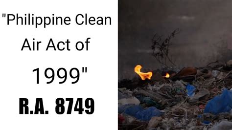 clean air act philippines author